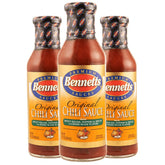 Bennett's front label on 12 oz bottle showing classic homemade appeal