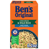 Ben's Original front box view showing product branding and convenience benefit