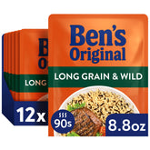 Ben's Original front pouch showing product branding and convenience benefits