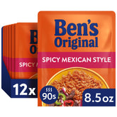 Ben's Original front packaging showing pouch and branding for quick identification and convenience