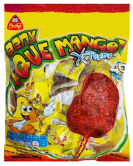 B E N Y front packaging showing the mango chili lollipop bag for easy identification