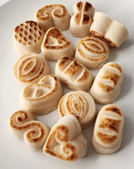 Bergen Marzipan close-up texture revealing smooth toasted almond paste