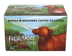Berres Brothers Highlander Grogg front box showing branding and flavor notes for quick identification