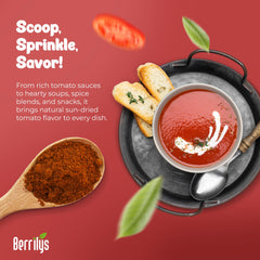 Berrilys spoon portion demonstrating measured use and portion control