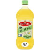 Bertolli bottle front packaging showing size and mild flavor benefit
