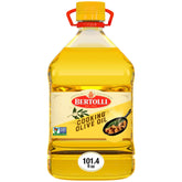 Bertolli front packaging 101.4 fl oz showing bulk bottle and brand benefits