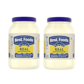 Best Foods front jar view showing label and large 48 oz size for pantry convenience