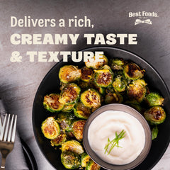 Best Foods packets stacked in storage illustrating compact bulk supply convenience