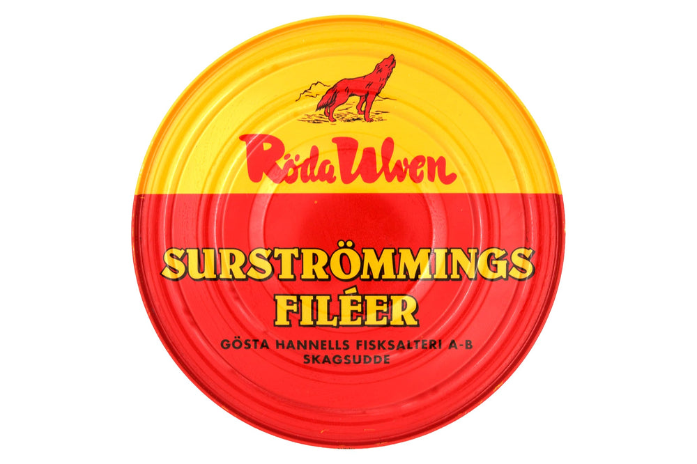 Best Natural Röda Ulven tin front showing traditional packaging and authentic Swedish heritage