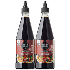 Best of Thailand front packaging showing two bottles and clear branding benefit: recognizable pantry staple