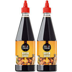 Best of Thailand hoisin front label showing product identity and kosher badge