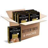 Better Oats front box showing apples and cinnamon, highlighting portion control