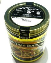 Better Than Bouillon front jar showing label and organic certification for clear choice