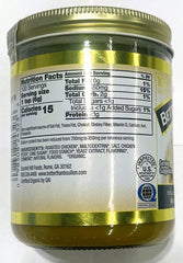 Better Than Bouillon jar open with spoon of paste showing texture and easy measuring