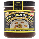 Better Than Bouillon jar front label showing product and serving info for clarity
