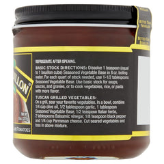 Better Than Bouillon on spoon ready to blend, illustrating simple portioning benefit