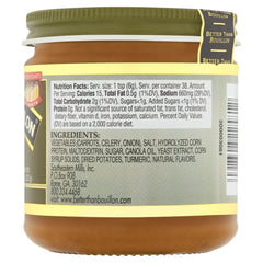 Better Than Bouillon mixed into a simmering soup, brand adds rich savory depth