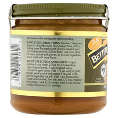Two Better Than Bouillon jars beside measuring spoon for scale, reliable quantity for cooking