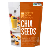 BetterBody Foods front package showing 3 lb bag and label benefit