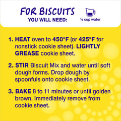 Betty Crocker close-up of baked biscuits showing fluffy texture benefit
