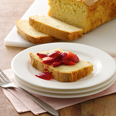 Betty Crocker back label with directions and nutrition for easy baking