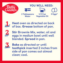 Betty Crocker single brownie slice close-up displaying fudgy texture and decadent appeal