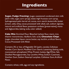Betty Crocker close-up of fudge frosting sheen enhancing appeal