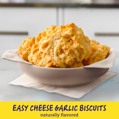 Betty Crocker close-up of biscuit crumb texture highlighting flaky interior
