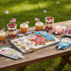 Betty Crocker decorated cookies in festive display showing smooth finished results
