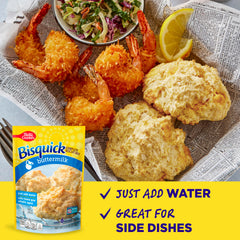 Betty Crocker dropped biscuits on sheet demonstrating fast baking benefit