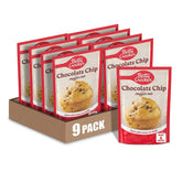 Betty Crocker front packaging of chocolate chip muffin mix showing brand and product
