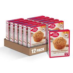 Betty Crocker front packaging showing cinnamon streusel mix and brand convenience