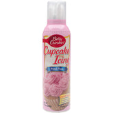 Betty Crocker pink icing tub front showing label and size for quick identification