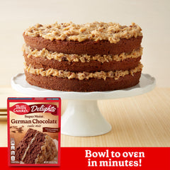 Betty Crocker pudding-in-mix ingredient detail enhancing moistness