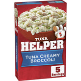 Betty Crocker front packaging showing product benefits and quick meal option