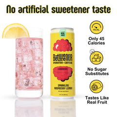 Betweener can opening and pouring into glass delivering refreshing energy