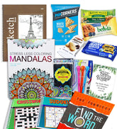 Beyond The Box front package showing bundled care items and branded box, calming presentation