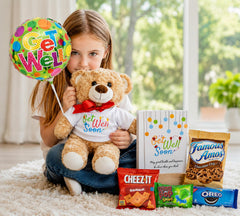 Beyond The Box snack selection arranged to show familiar treats and convenience