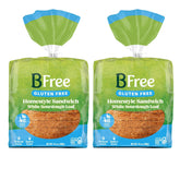 BFree front packaging showing two sourdough loaves and product benefits