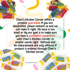 BFYSYO Cheri's Kitchen Corner close-up of hard candy texture highlighting long-lasting flavor