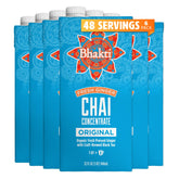 Bhakti front packaging showing original sweetened concentrate and serving size benefits