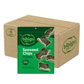 bibigo front packaging showing six single-serve seaweed chip packs and convenience