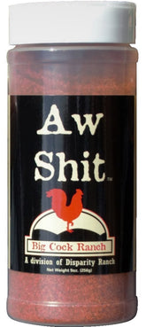 Big Cock Ranch front packaging shows bold label and serving ideas