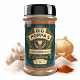 Big Poppa Smokers front packaging showing 13.4 oz shaker and product branding for easy identification