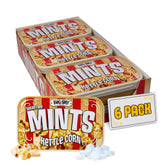 Big Sky front tin view showing kettle corn mint branding and quick grab convenience
