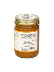 Big Spoon Roasters spoon lifting coarse carrot cake almond butter texture