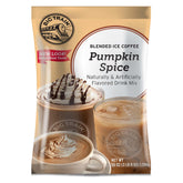 Big Train front packaging showing product and seasonal pumpkin flavor benefit
