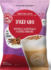 Big Train front packaging showing 3.5 lb chai mix and branding for quick stocking