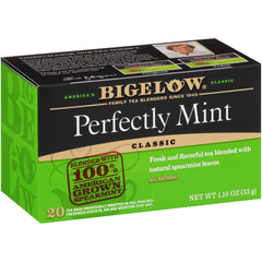 Bigelow perfectly mint front packaging showing box and branding for easy identification