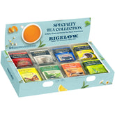 Bigelow Tea front packaging showing assortment and convenience